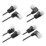 R* Right/Left/Up/Down Angle Ethernet Network Adapter 90 Degree RJ45 Extension Cat6