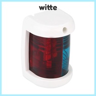 WITTE LED Navigation Light, Green Light 12V Navigation Signal Light, Mini Size Red Light Boat Naviga