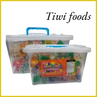 ❃ ❏ ❡ Tiwi Fruit Jelly Bucket 220pcs