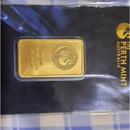 THE PERTH MINT GOLD BAR COIN ORIGINAL 20GRAMS