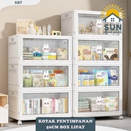 SUN 50CM S97 storage Box Children's Wardrobe/ Plastic storage Box Folding storage Box