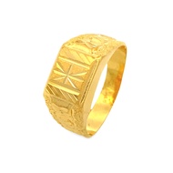 Top Cash Jewellery 916 Gold Half Box Design Ring