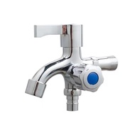 Kran Cabang Shower - Kran Double Engkol Kran Stainless