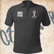 FIFA WORLD CUP 2022 Distro Collar T-shirt FIFA WORLD CUP 2022 Custom Indonesia