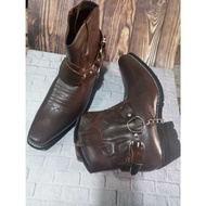 Cowboy Shoes FULL Leather Single Size 44 45