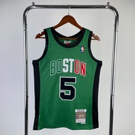 M&N Kevin Garnett #5 波士頓塞爾特人 Boston Celtics (Oct 6, 2007) 熱壓 球迷版 球衣 Swingman Jersey 全場購滿$600打9.5折 / 