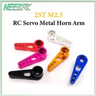 25T M2.5 Metal RC Servo Horn Arm For RC Car Boat Robot Wltoys 12428  A959 L929 MN78 MN82 MN168 MN99S
