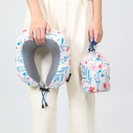 murmur 山丘頸枕 | hello kitty (花線) | 附袋旅行頸枕