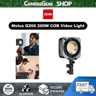 Zhiyun MOLUS G200/G300 COB 200W Video Light with Bowens Mount for Photography/Video/Live Streaming