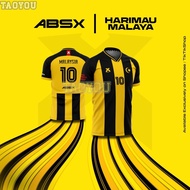 ABSX Malaysia Home Football Bola Sepak Jersey Jersi Asia Cup Qatar 2025 Harimau Malaya TY