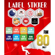 LABEL STICKER LABEL STICKER