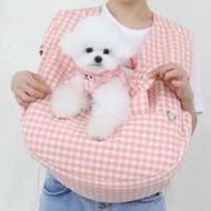 Ritogato Voddly Cool Front Bag กระเป๋าอุ้มสัตว์เลี้ยง PK สีชมพูตาราง (344324-705339010)