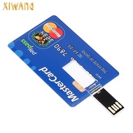 pendrive Super Slim cards USB Flash Drive 4GB 8GB 16GB 32GB 64GB 128GB flash memory Bank Credit Card