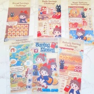 A6 Saving Challenge Envelope @ Kiki Saving Challenge $2140 Saving| Cash Stuffing Budget Tracker | Cu