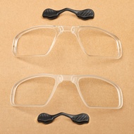 Insert Clip-On Lens Carrier With Nose Pad for Radar EV Advancer OO9442 Sunglass Easy installation
