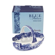 Spode Blue Italian Handled Basket (1st quality)
