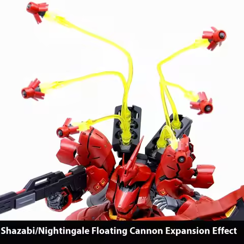 Universal Funnel Combat Effect Expansion Kit for EW MG 1/100 Sazabi , RE/100 Nightingale & RG 1/144 