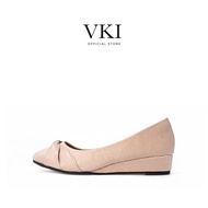 VKI Kasut Perempuan Selesa Tumit Baji Rendah -V32501-CA02SV-9-CHAMPAGNE