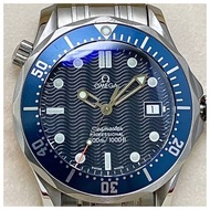 包括 2 種皮帶 ☆ 極其美麗的omega歐米茄海馬 300m 男錶 ☆ 2561-80 ☆