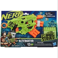 Smiley Angel NERF Zombie Strike Alternator Blaster Gun 12 Official Zombie Strike Elite Darts ปืนเนิร์ฟ ซอมบี้