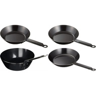 Kanda Iron Frying Pan, Easy to Use, 16cm, Made in Japan, Professional Grade, with Handle, 018135, 1.