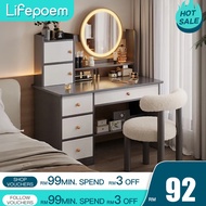 Makeup Table Meja Solek Dressing Table With Mirror Cosmetic Table Makeup Vanity table Meja Solek Set