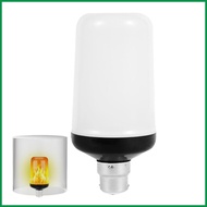 Fire Light Bulb Flickering Flame Light Bulbs 4 Modes Flame Bulb E26/E27/B22 Base Outdoor Light Bulb 