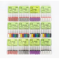 Dental Stainless Steel K-File 21mm/25mm/28mm/31mm Hand Use K Files Endodontic Instrument