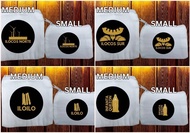 COIN PURSE BLACK GOLD LOCAL SOUVENIR (ILOCOS NORTE, ILOCOS SUR, ILOILO, INFANTA)