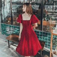 ACTUAL PHOTOS/VIDEO INCLUDED - SEXY Brocade Dress with Ribbon - AVAILABLE IN SIZES M/L UP TO 57KG - 