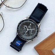 Omega Speedmaster Series Wrist Watch Three-Eye Chronograph Quartz Movement Trendy Casual Watch ys