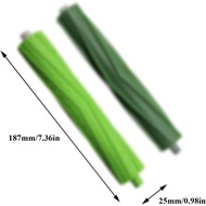 4 Sets Replacement Rubber Roller Brushes Compatible for iRobot Roomba E & I & J Series, Replacement 