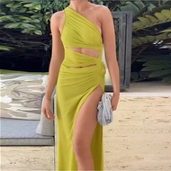 Women's Yellow Party Dress Formal Import D0742 Sexy Party Dress mustard yellow dress