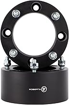 Black Forged 4x4 Wheel Spacers 3 Inch with M12x1.25 Studs Compatible with Yamaha Golf Cart (4x101.6 
