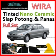 ✂️Tinted Siap Potong Wira Siap Panas Siap Heat Tinted USA NANO CERAMIC IR90+ UV99%