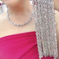 Titanium necklace with symbol