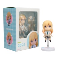 New Anime Days With My Stepsister Action Figure Model 10CM Cartoon Saki Ayase Ornament Collection Fi