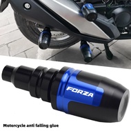 For Honda FORZA300/250 NSS350 Modified Exhaust Pipe Anti Drop Bar Rubber Body Protection Bar