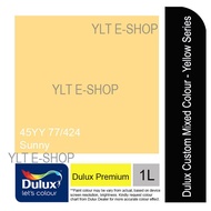 Dulux Premium 1L - 45YY 77/424 Sunny - EasyClean / PearlGlo - Yellow Series