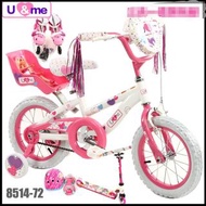 14吋u&amp;me高檔兒童單車 歐款前手剎後腳剎  558元 包送或包安裝  nbcwpbike