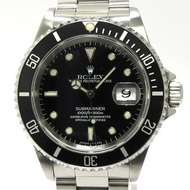 勞力士 Submariner Date 自動上鍊 SS 黑色 錶盤