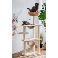 Cat tree tower large multi-story tower interactive playground cat house cat apartment cat tower cat tree cat stand