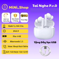Tai Nghe Bluetooth Không Dây Cao Cấp p.r.00 G2 Chống Ồn Định Vị Cảm Ứng Đổi Tên-MiNi.Shop