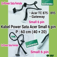 Acer Small 6 Pin Sata Power Cable Sata