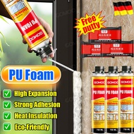 Free Putty Expanding Foam PU Foam Sealant Foam Gap Filler High Foaming Waterproof For Gaps Cracks