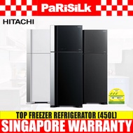 (Bulky) Hitachi R-VG560P7MS Top Freezer Refrigerator (450L) - 3 Ticks