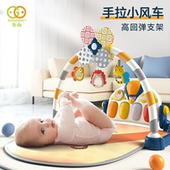 谷雨（GOODWAY）婴儿健身架0-1岁脚踏钢琴音乐手摇铃玩具礼物六一新生儿礼物8872A