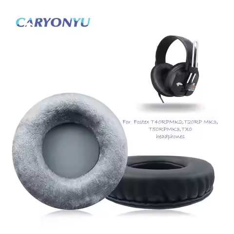 CARYONYU Replacement Earpad For Fostex T40RPMK2,T20RP MK3,T50RPMK3 Headphones Thicken Memory Foam Cu