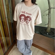 Silk Sonic Bruno Mars Tshirt - Bruno Mars Tshirt - Silk Sonic Tshirt - Kaos Bruno Mars - Kaos Silk Sonic