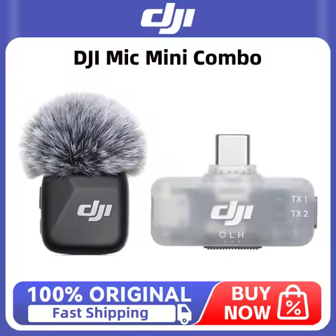 DJI Mic Mini Combo Inclusion DJI Mic Mini Transmitter and DJI Mic Series Mobile Receiver for Mobile 